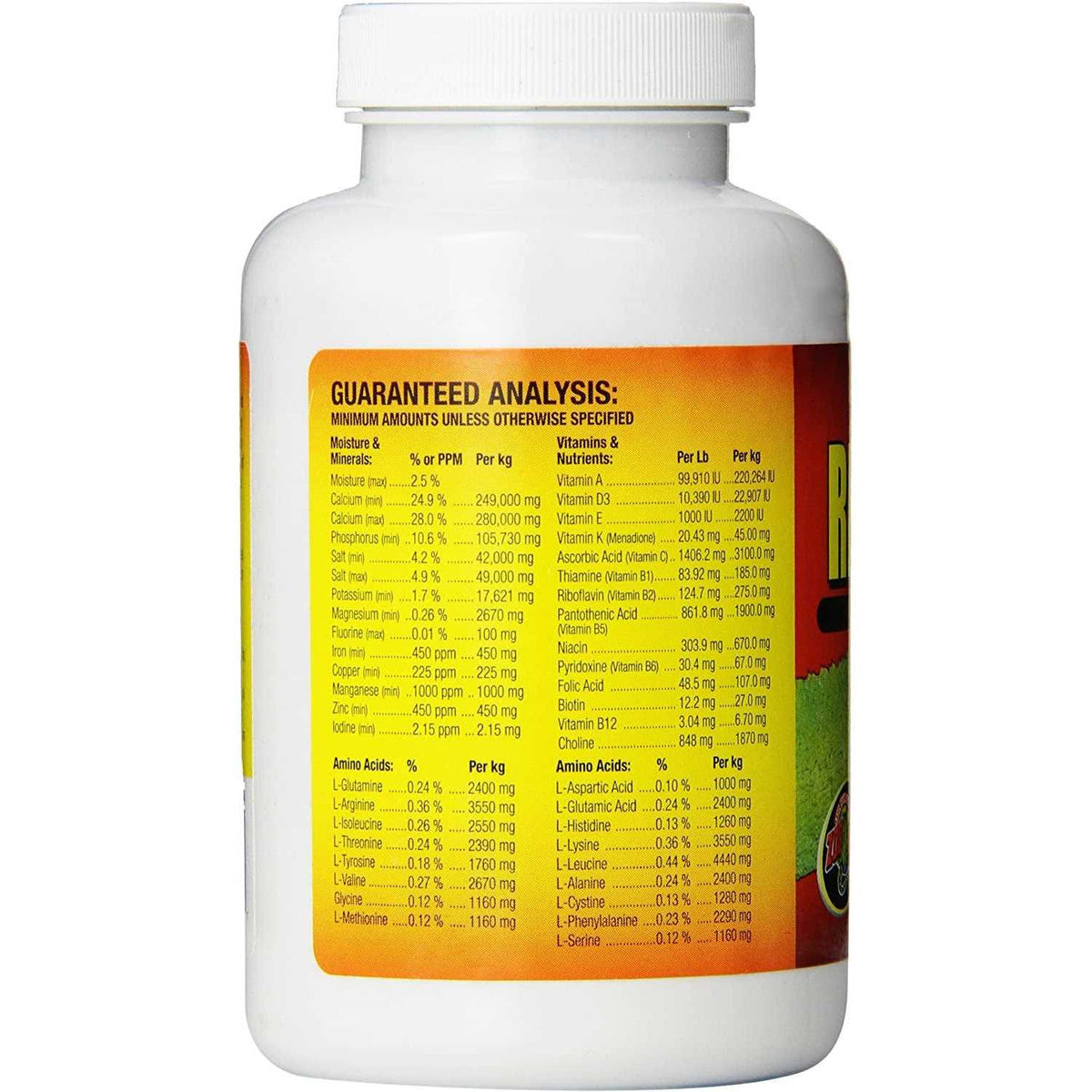 Reptivite with D3 K509