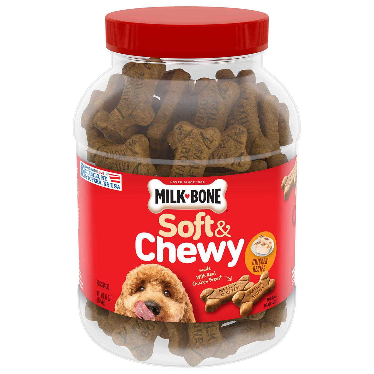 Soft & Chewy Chicken Dog Treats O53637