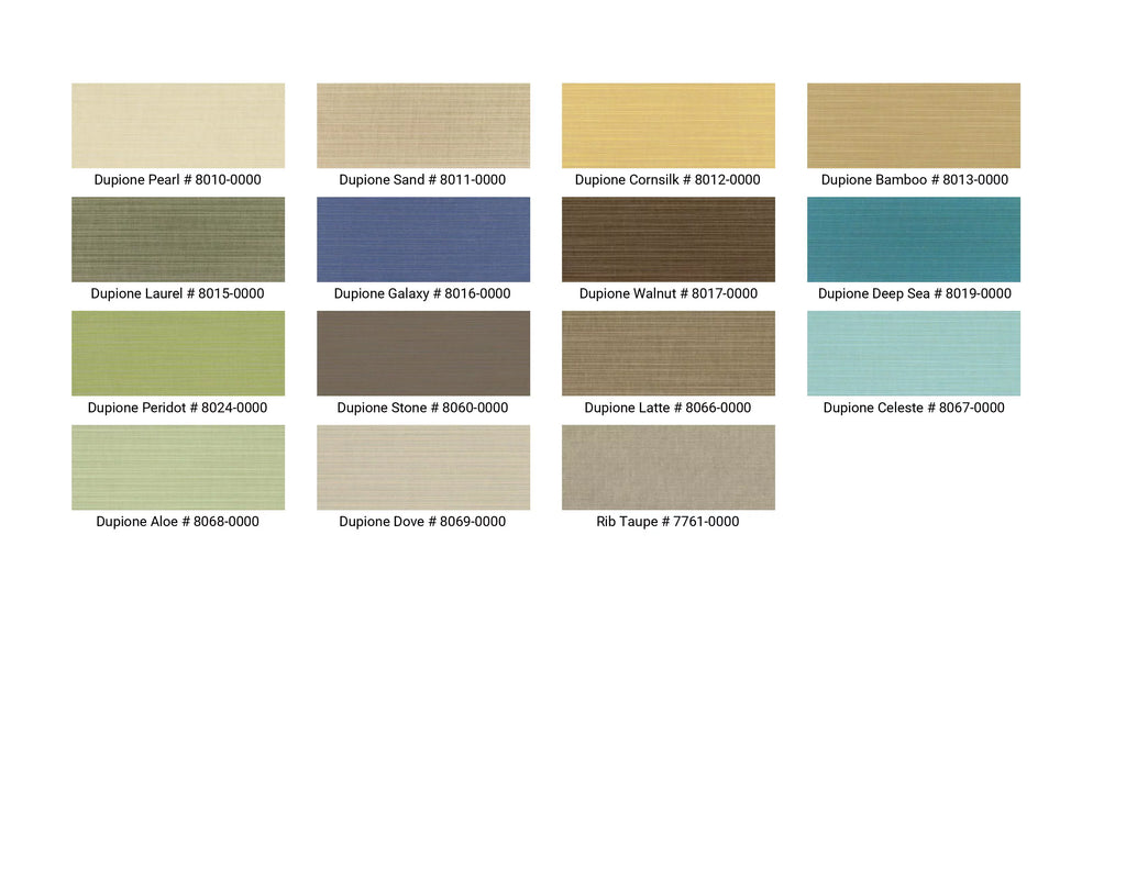Sunbrella Fabric 6 Piece Sofa Set Cushions P328395