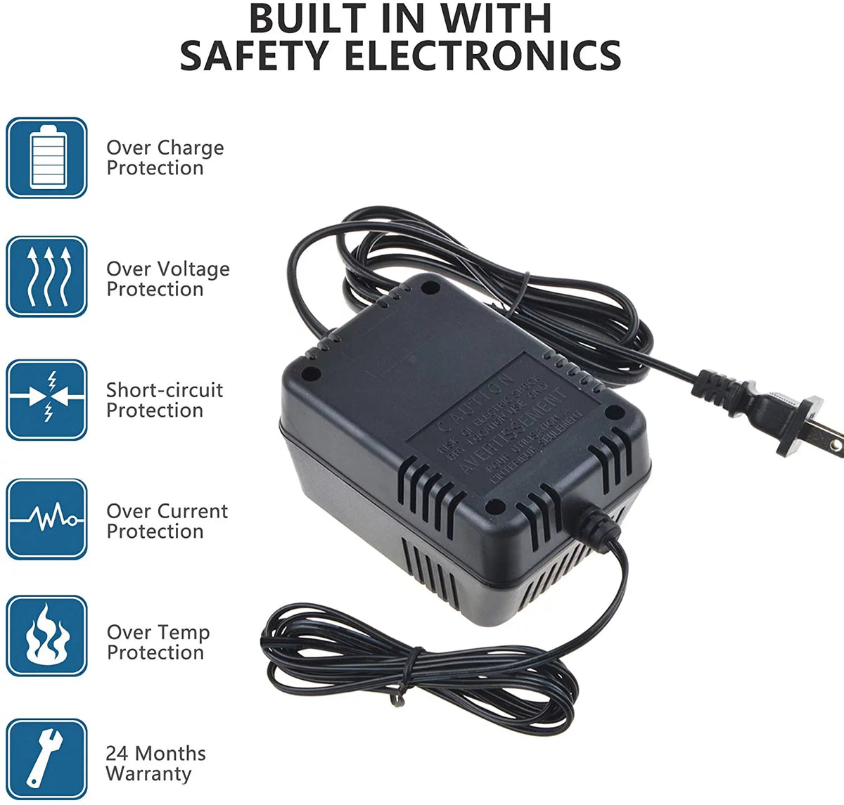 AC to AC Adapter Power Supply Charger Cord J3460