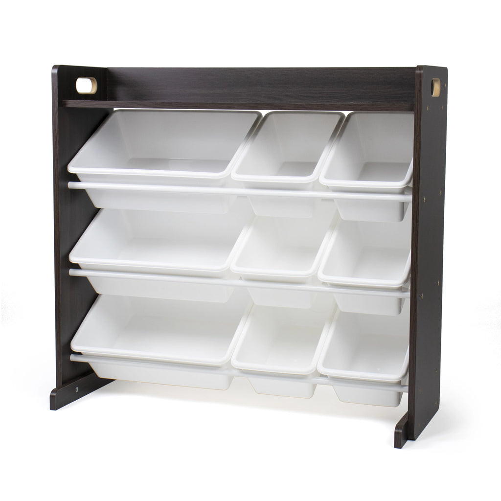 Toy Storage Organizer with Shelf and 9 Storage Bins F387