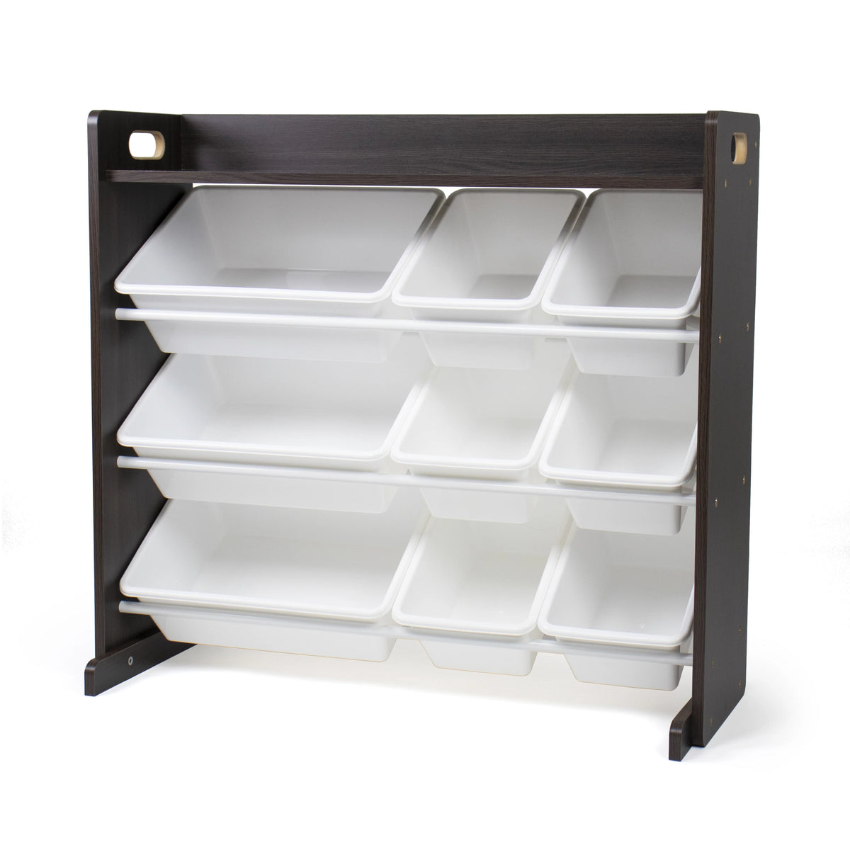 Toy Storage Organizer with Shelf and 9 Storage Bins F387