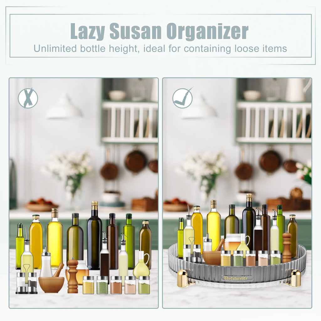 Rotating Makeup Organizer Tray M827191