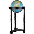 Blue 12" Floor Globe Y768