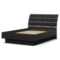 Full Bed with Slats Black Woodgrain N5207
