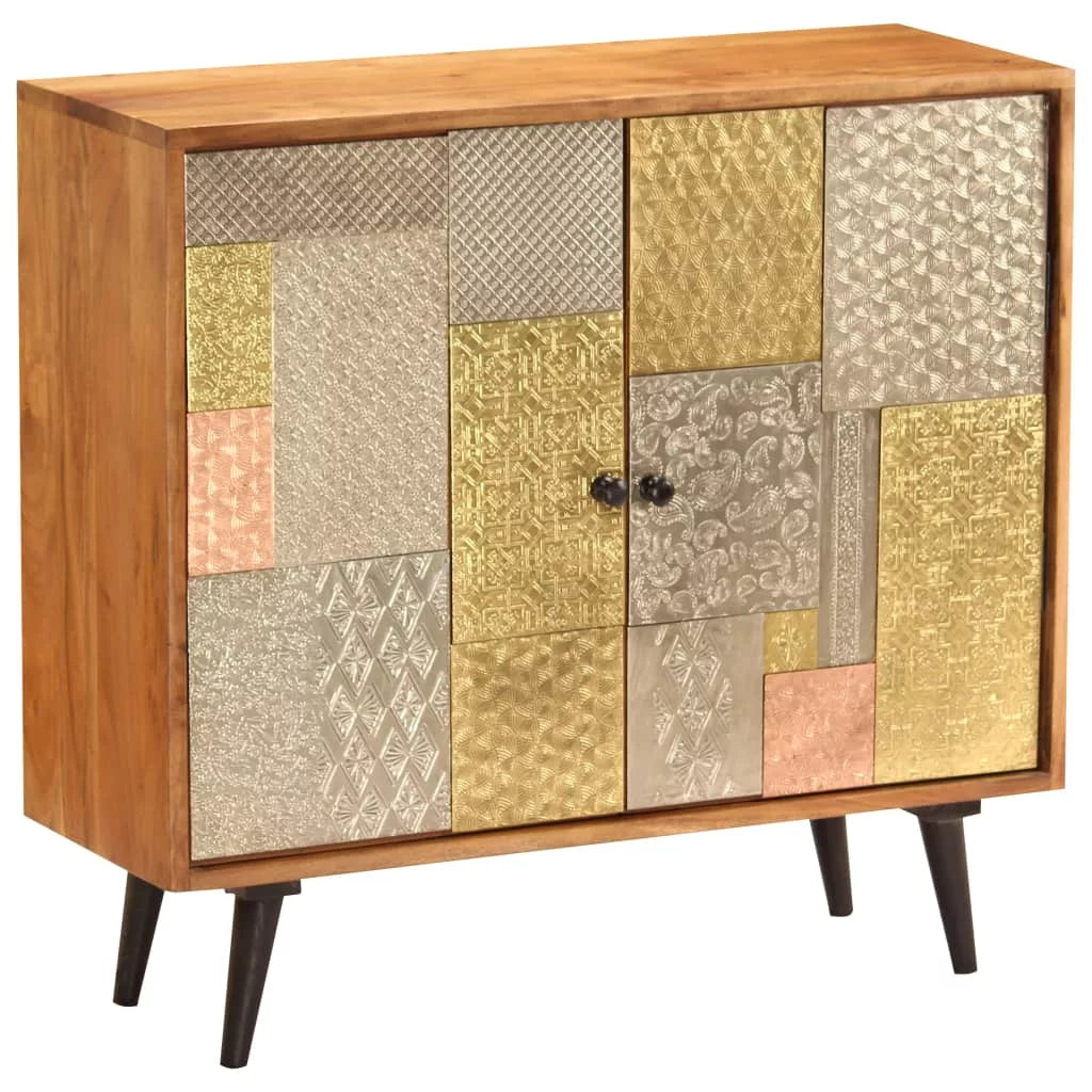 Wooden Cabinet with Doors and Shelf A333