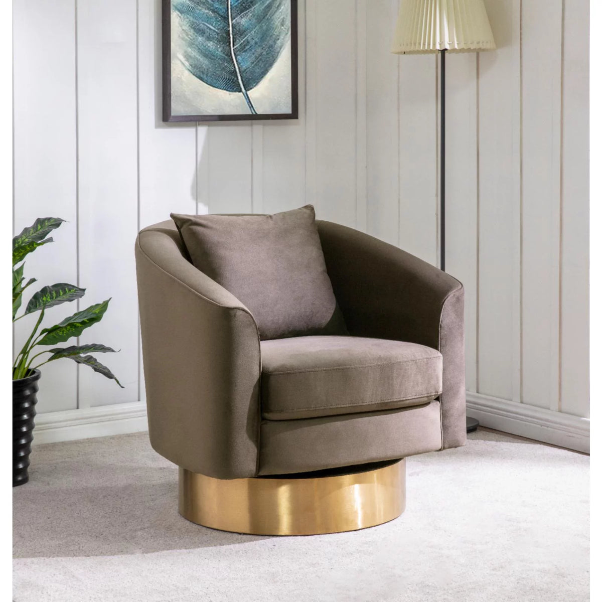 Swivel Barrel Chair Y304494