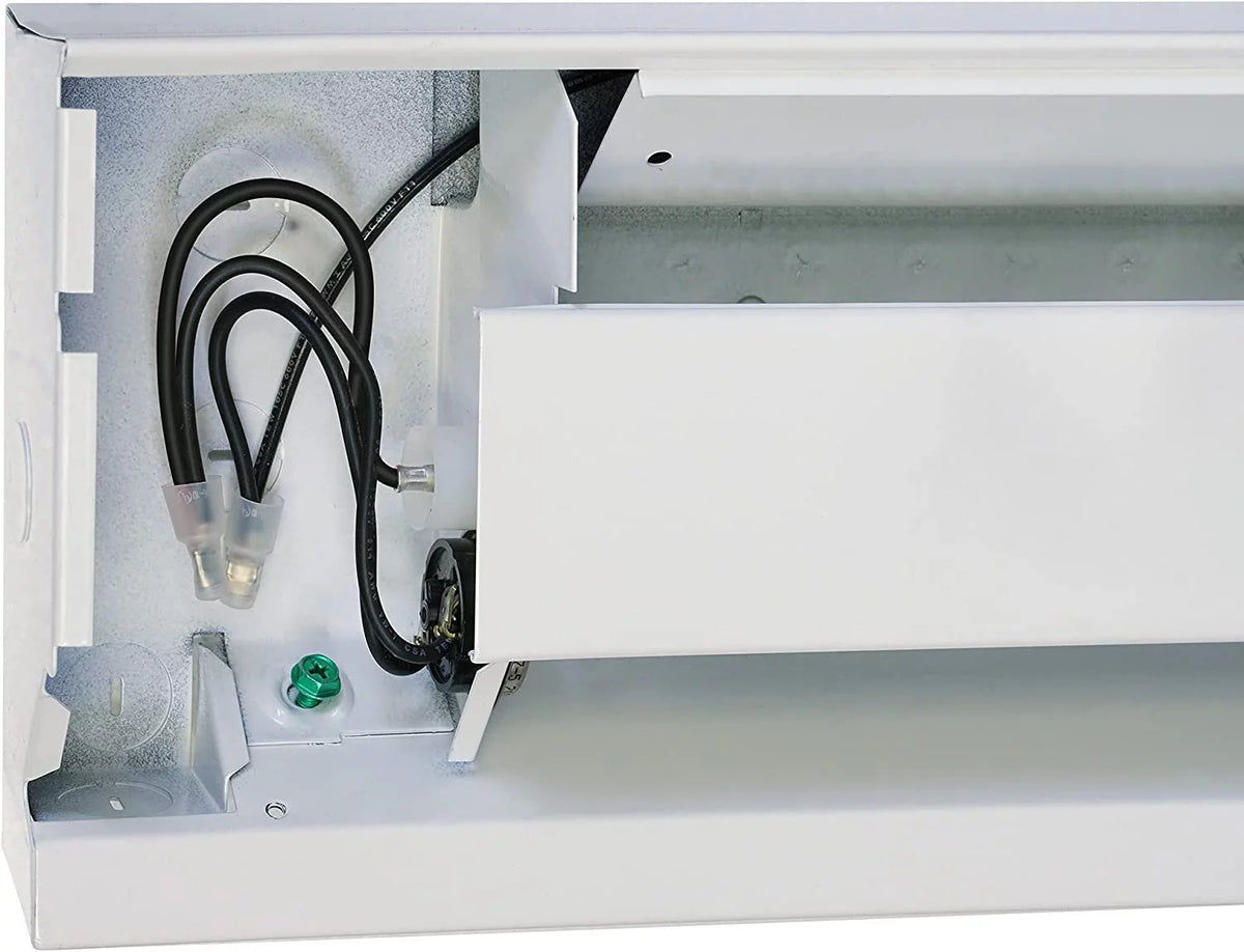 60" Electric Baseboard Heater 240/208 Volt White J579448