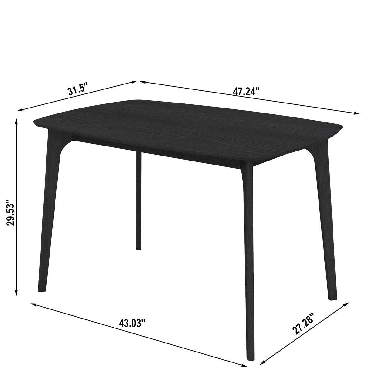 Solid Wood Dining Table V801