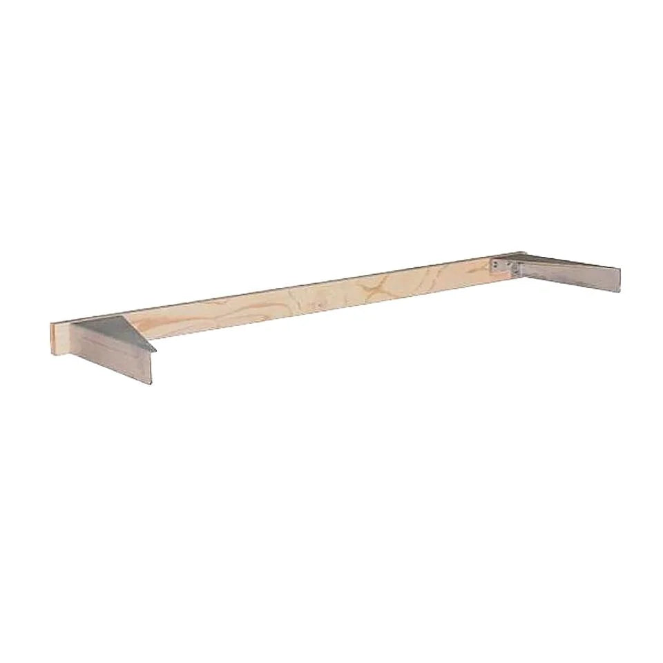 Floating Shelf, 36"L x 10"D x 2.5"T, Solid Wood and Wood Veneer O27212