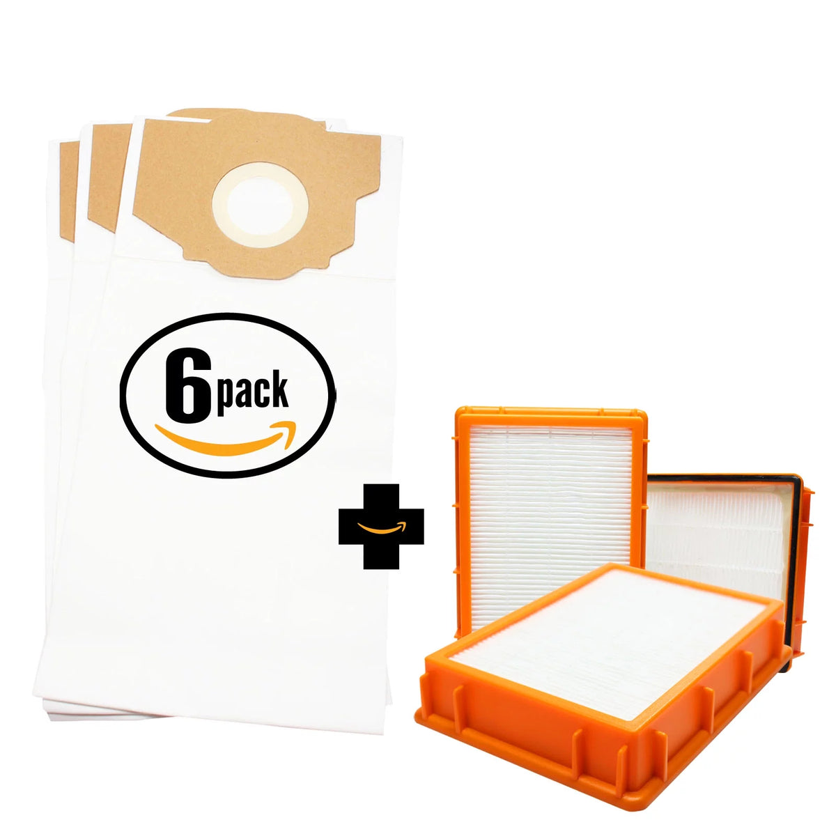 18 Replacement Vacuum Bags & 3 HEPA Filter K682191