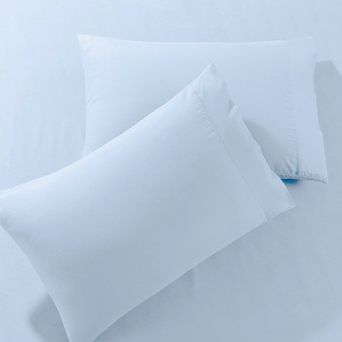 Sky Blue Queen 3-Piece Brushed Microfiber Duvet Cover X2950