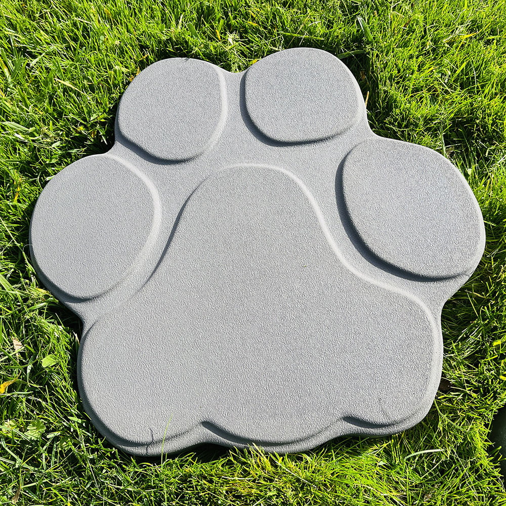 Paw Print Stepping Stone Mold 13 in Q836