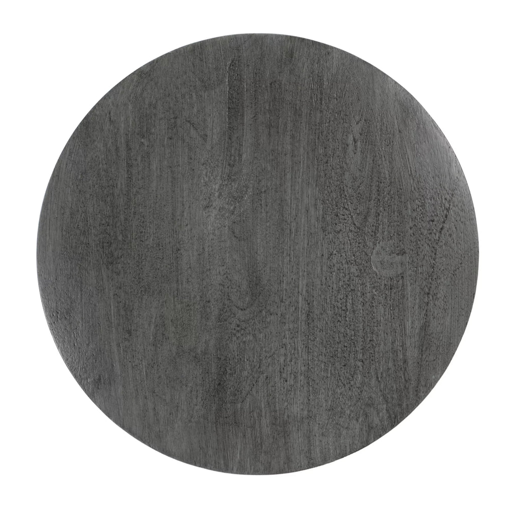 Gray Wood Accent Table S33834