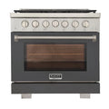 36 5.2 cu. ft. Propane Gas Range with True Simmer Burners N7757