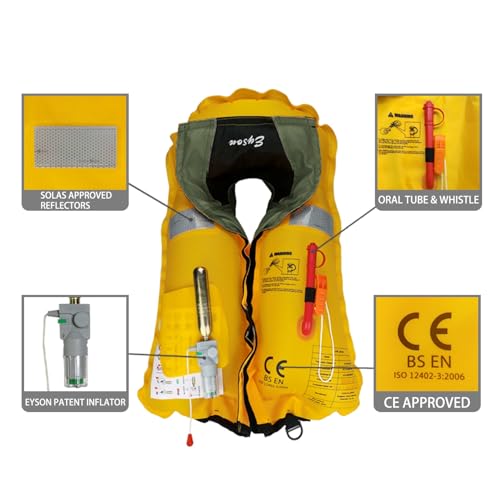 Slim Inflatable Life Jacket C6601